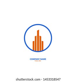 Real estate modern logo/icon design elements