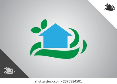 Real estate modern logotype. Architect and construction brand identity design template. Perfect logo for business related to construction industry. Isolated background. Vector eps 10.