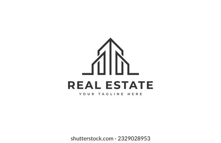 Real Estate Modern Minimal Logo Design