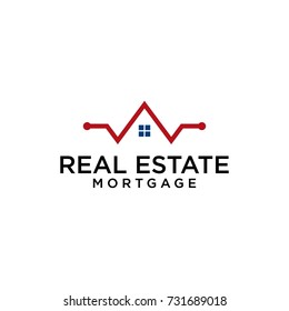 real estate and mortgage logo