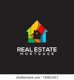 real estate and mortgage logo