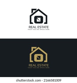 Real Estate O initials logo, Property and Construction O Logo design Vector, colorful homes logo concept Real estate service, construction, Growth house, home logo concept