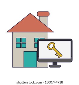 real estate online blue lines