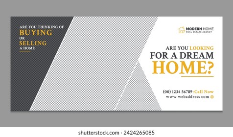 Real Estate Outdoor Billboard Banner Design