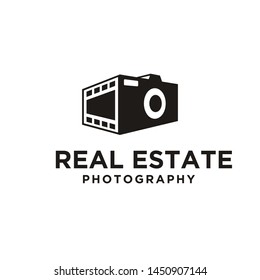 Real Estate Photography Logo Design Stock Vector (Royalty Free ...