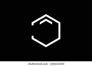 Real Estate Polygon Logo Design Template