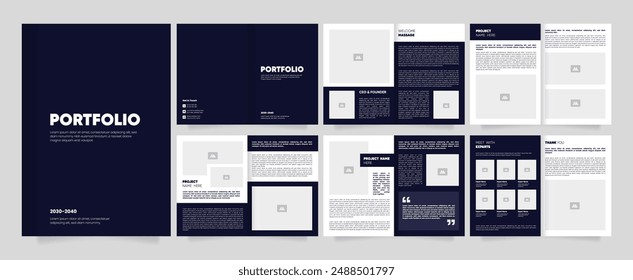 Real estate portfolio design architecture portfolio interior portfolio design template