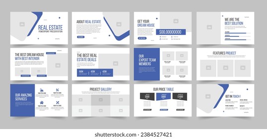 Real Estate Presentation and  Real estate presentation template 