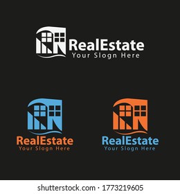 Real estate professional business logo design and building logo   