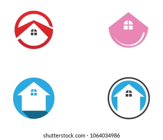 Real Estate , Property and Construction Logo design for business corporate sign . Vector Logo .