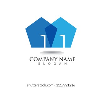 Real Estate , Property and Construction Logo for business corporate sign