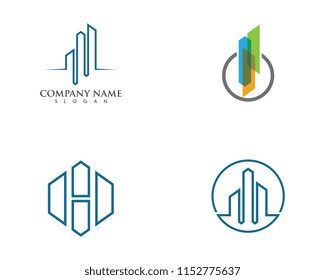 Real Estate , Property and Construction Logo design