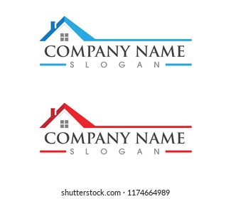 Real Estate , Property and Construction Logo design