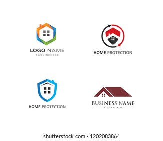 Real Estate , Property and Construction Logo design for business corporate sign