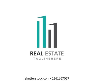 Real Estate , Property and Construction Logo design