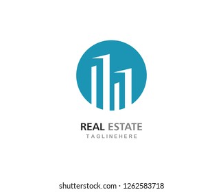 Real Estate , Property and Construction Logo design