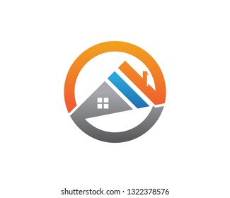 Real Estate , Property and Construction Logo design for business corporate sign