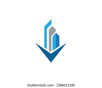 Real Estate , Property and Construction Logo design