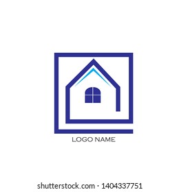 Real Estate , Property and Construction Logo design for business corporate sign - Vector
