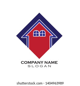 Real Estate , Property and Construction Logo design for business corporate sign - Vector
