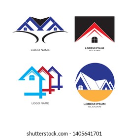 Real Estate , Property and Construction Logo design for business corporate, Vector Logo, - Vector
