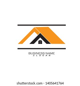 Real Estate , Property and Construction Logo design for business corporate, Vector Logo, - Vector
