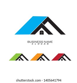 Real Estate , Property and Construction Logo design for business corporate, Vector Logo, - Vector
