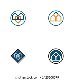 Real Estate , Property and Construction Logo design
