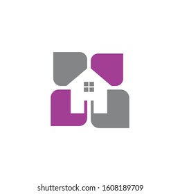 Real Estate, Property and Construction Logo design for business corporate logo template