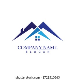 Real Estate , Property and Construction logo design icon