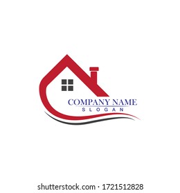 Real Estate , Property and Construction logo design icon