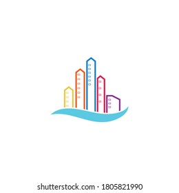 Real Estate , Property and Construction Logo design