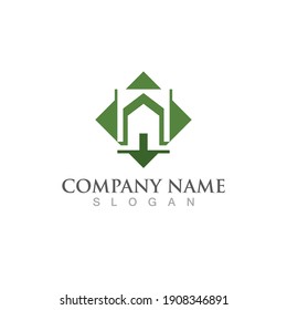 Logo-Design für Immobilien, Immobilien und Bauwerke