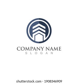 Real Estate , Property and Construction Logo design