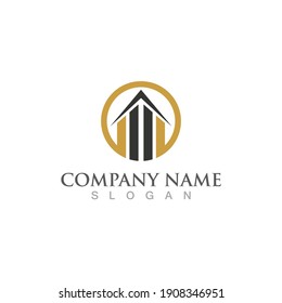Diseño de logotipos inmobiliarios, inmobiliarios y de construcción