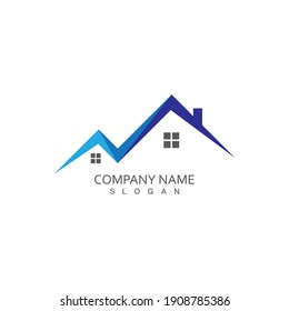 Real Estate , Property and Construction Logo design
