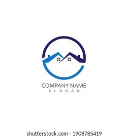 Real Estate , Property and Construction Logo design