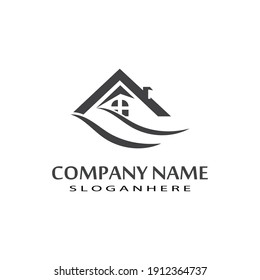 Real Estate , Property and Construction Logo design