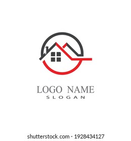 Real Estate , Property and Construction Logo design