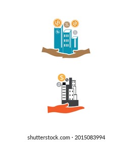 Diseño de logotipos inmobiliarios, inmobiliarios y de construcción