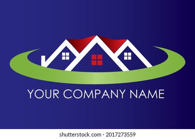 Real Estate , Property and Construction logo design icon