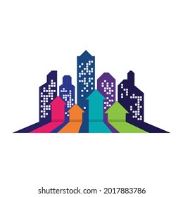 Real Estate , Property and Construction Logo design