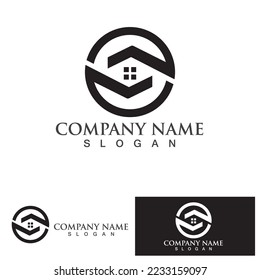 Diseño de logotipos inmobiliarios, inmobiliarios y de construcción