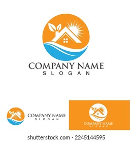 Real Estate , Property and Construction Logo design