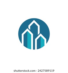 Real Estate , Property and Construction Logo design