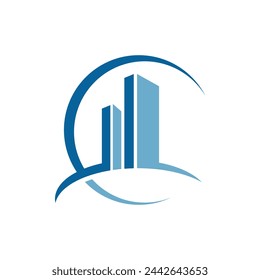 Real Estate , Property and Construction Logo design