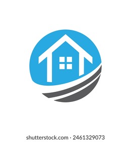 Bienes Raíces , Propiedad y Construcción Logo design