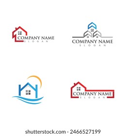 Real Estate , Property and Construction Logo design