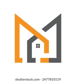 Real Estate  Property and Construction Logo design for business corporate sign . Vector Logo .
