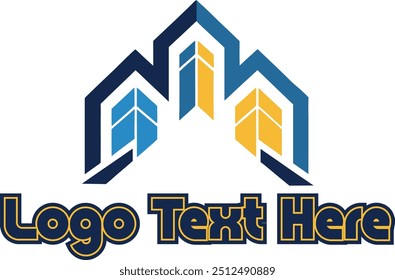 Real Estate, Property and Construction Logo design for business corporate vector 17